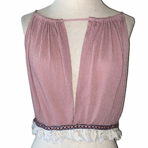 scotty Tops - ✨2/$15 Scotty Extra Large Boho Drawstring Croptop